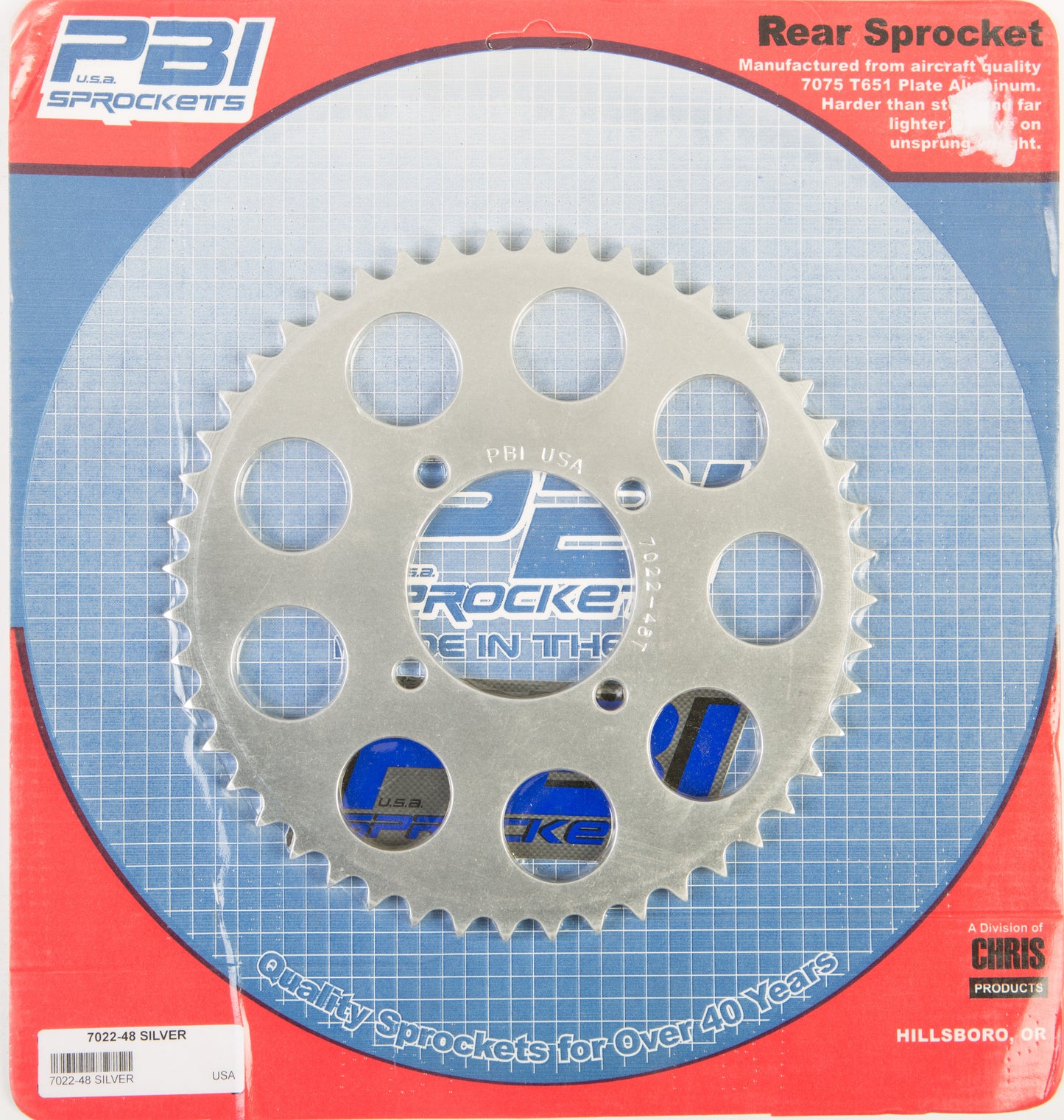 Rear Sprocket Aluminum 48t 420 Yam