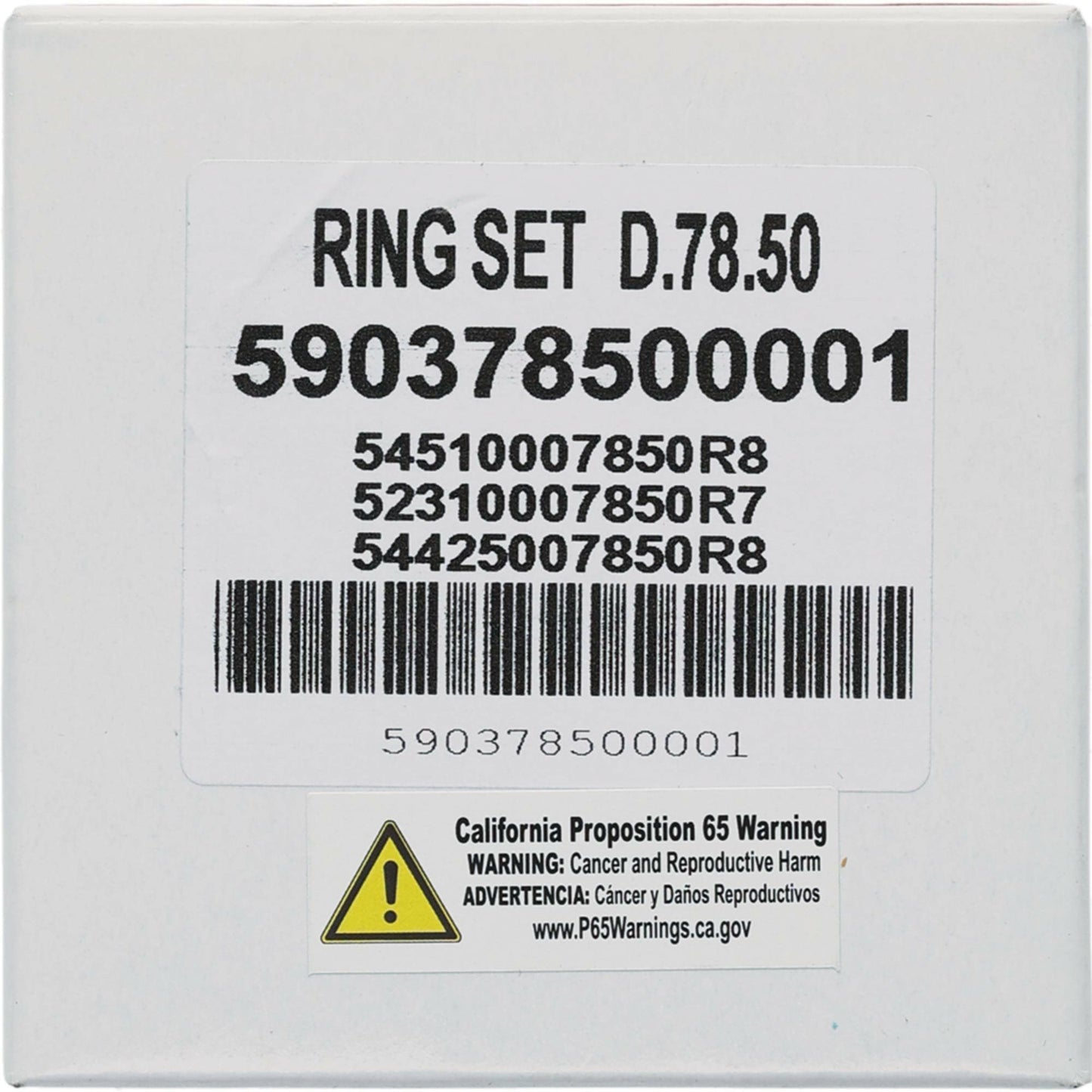 Piston Rings 78.46mm Hon For Vertex Pistons Only