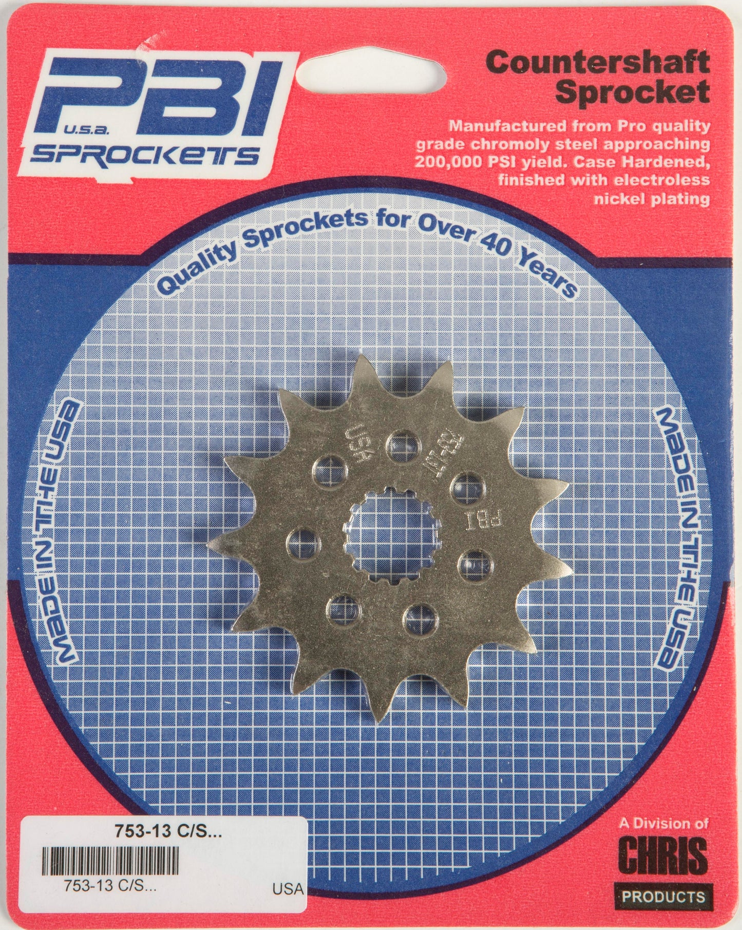 Front Cs Sprocket Steel 13t 520 Gas/Yam