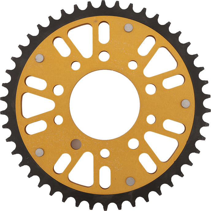 Rear Stealth Sprocket Alu/Stl 46t 530 Gld Tri