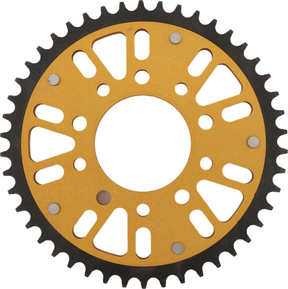 Rear Stealth Sprocket Alu/Stl 46t 530 Gld Tri