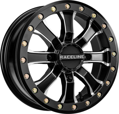 Mamba Bdlk Wheel 15x6 4/156 5+1 (+40mm) Blk/Machined