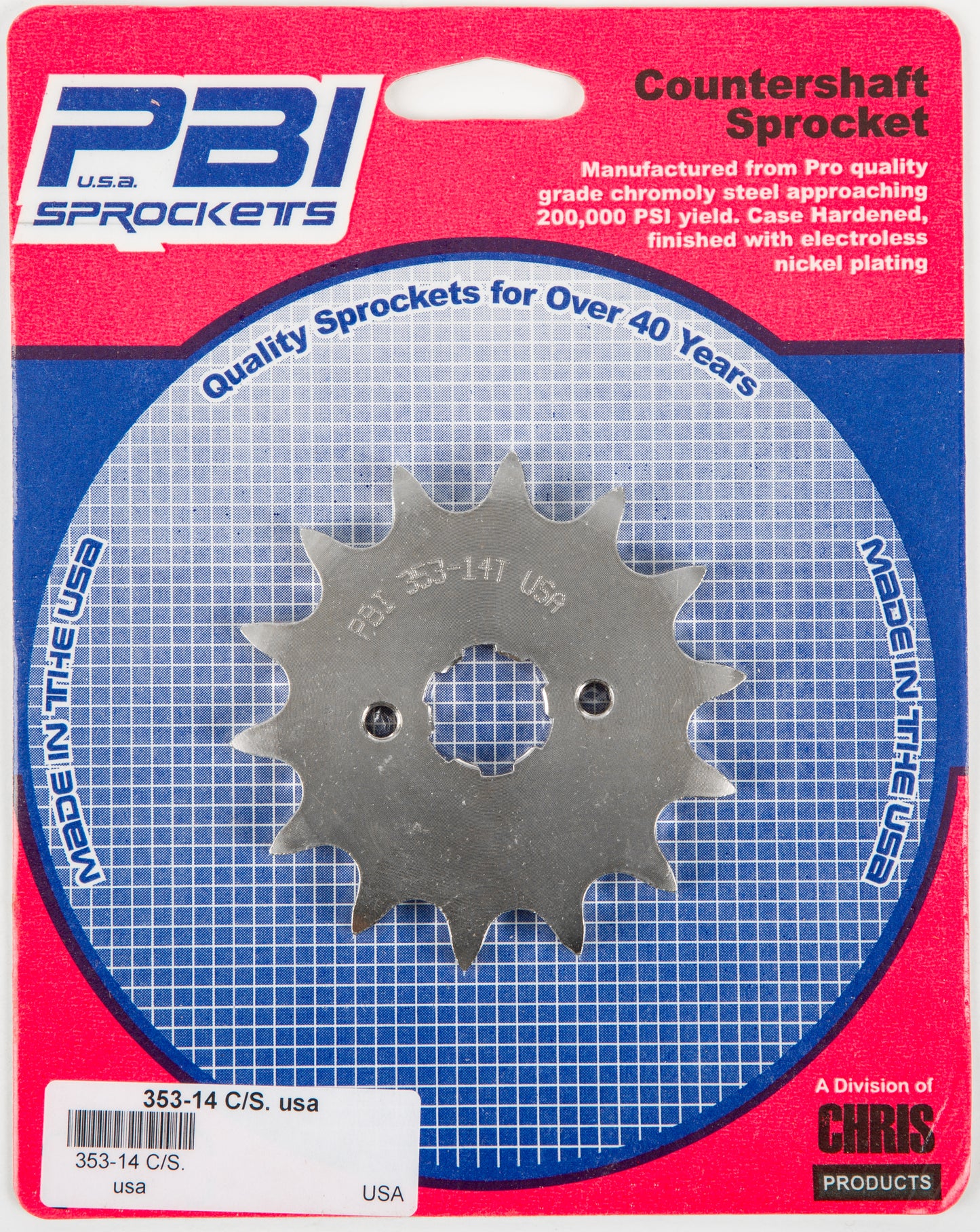 Front Cs Sprocket Steel 14t 520 Hon