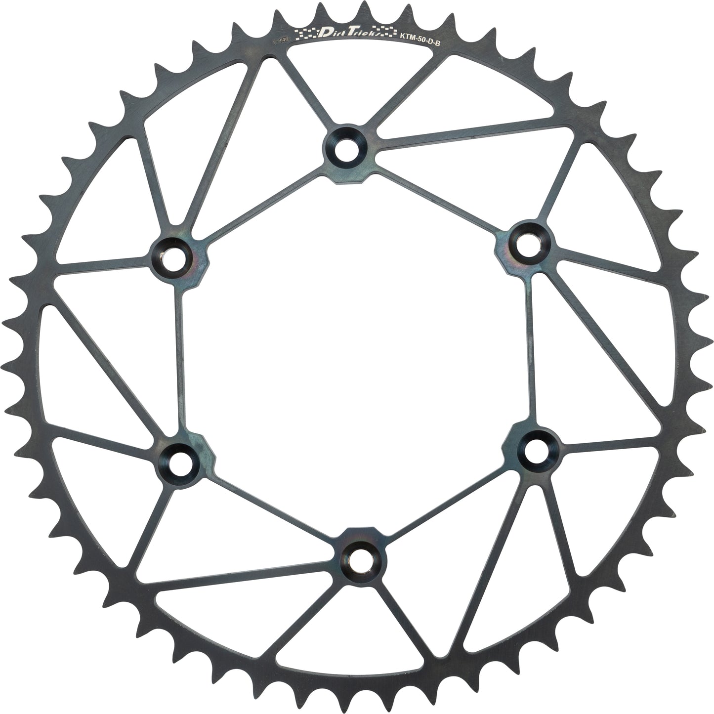 Rear Sprocket Chromoly Stl/Zir 50t 520 Blk Ktm/Husq