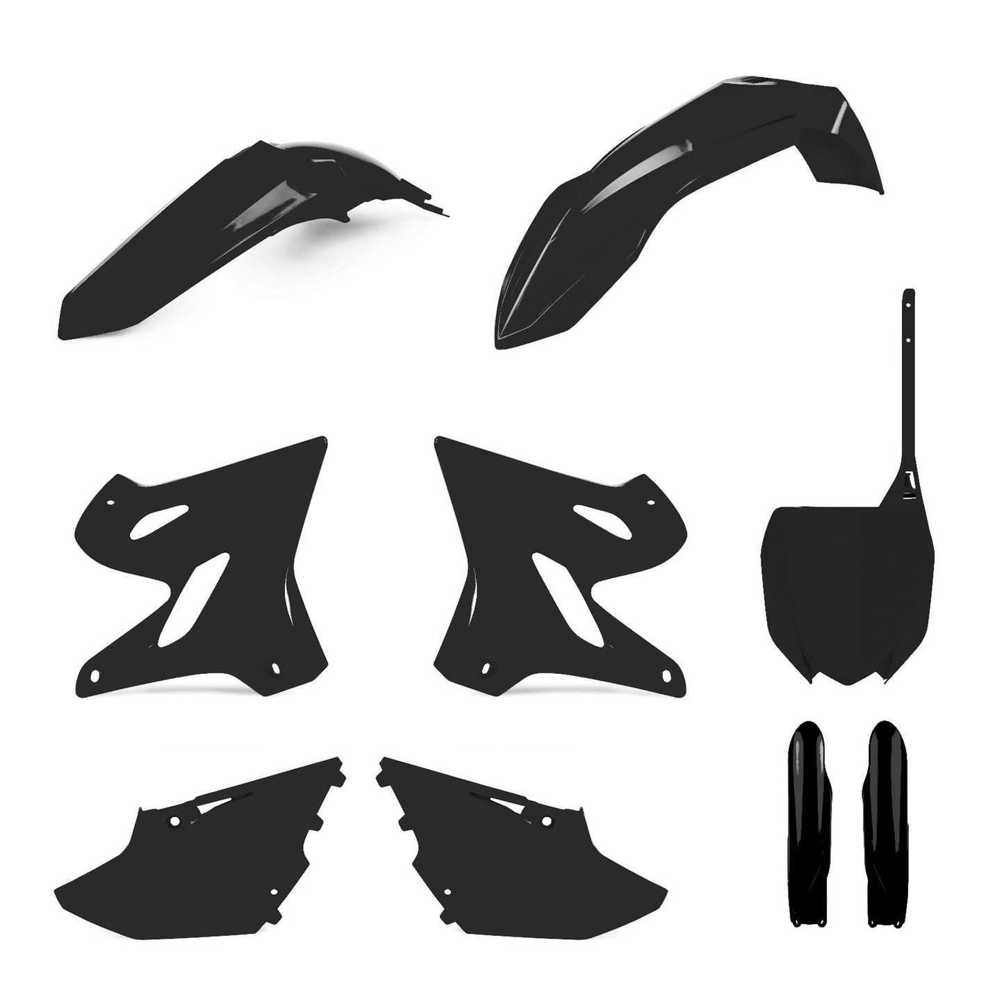 Full Plastic Kit Yam Black