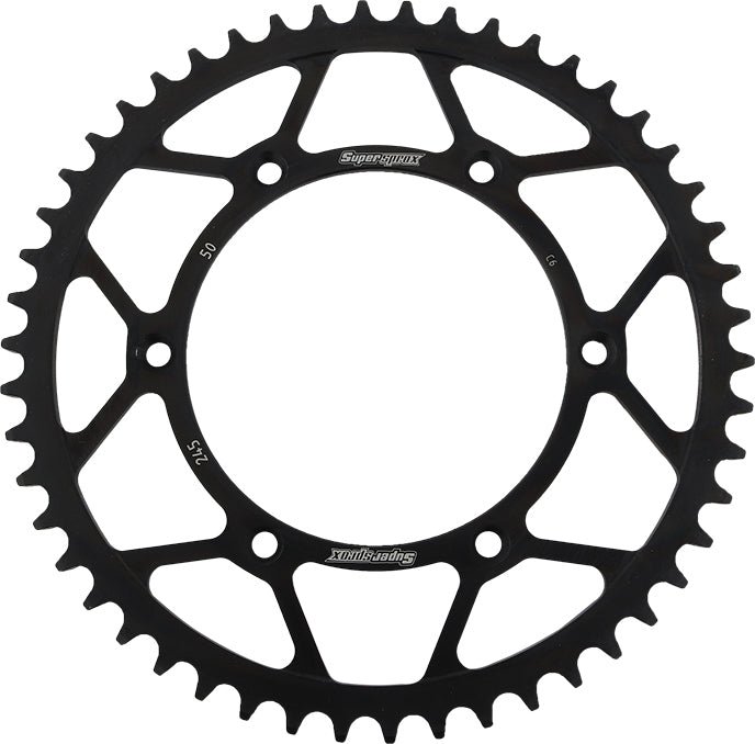 Rear Sprocket Steel 50t 520 Blk Yam