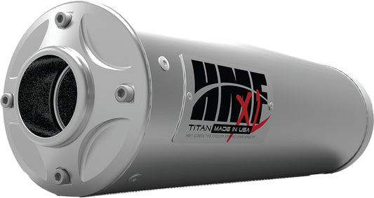 Titan Xl Exhaust Slip On Blackout Side Mount