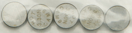 Valve Shims 9.48x3.30mm 5/Pk