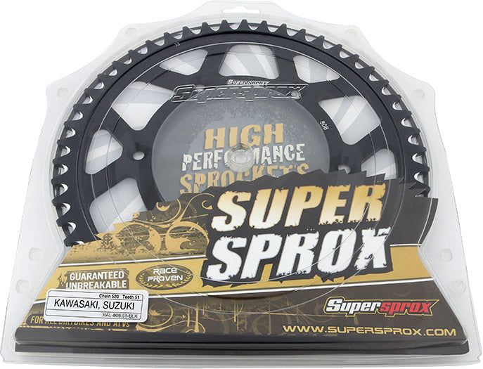 Rear Sprocket Aluminum 51t 520 Blk Suz