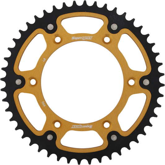 Rear Stealth Sprocket Alu/Stl 48t 520 Gld Hus/Husq/Ktm