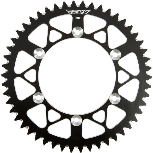 Rear Sprocket Aluminum 50t 520 Blk Hon/Yam