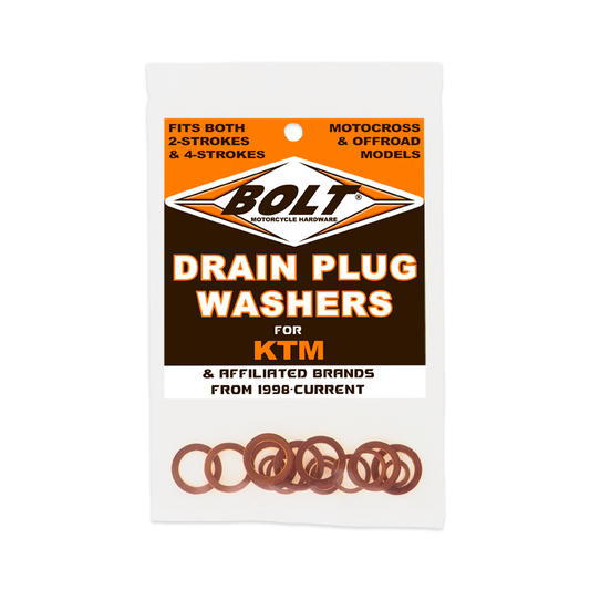 Drain Plug Washers 2/4 Stroke Models Ktm