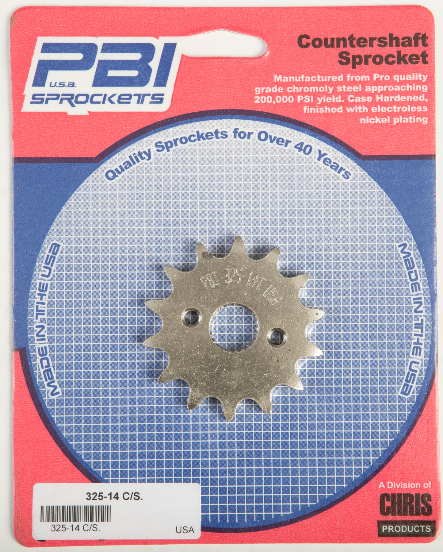 Front Cs Sprocket Steel 14t 420 Hon