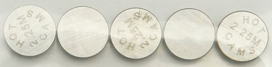 Valve Shims 9.48x2.25mm 5/Pk