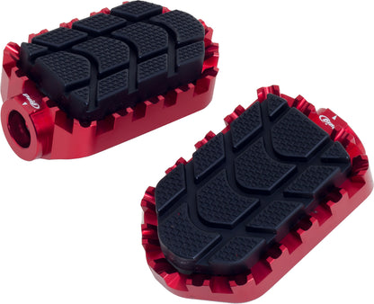 Footpegs Enduro Red