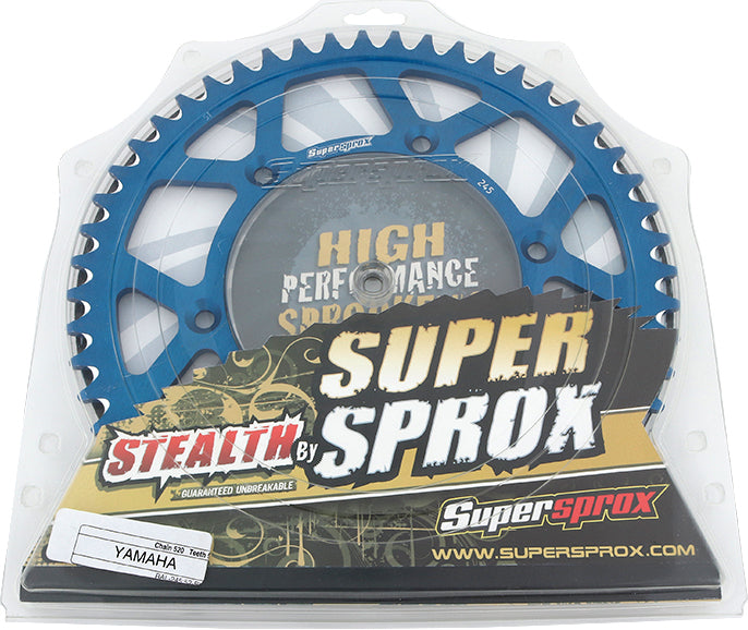 Rear Sprocket Aluminum 52t 520 Blu Yam