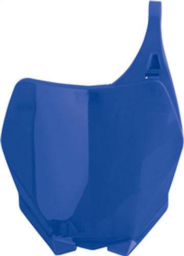 Number Plate Blue