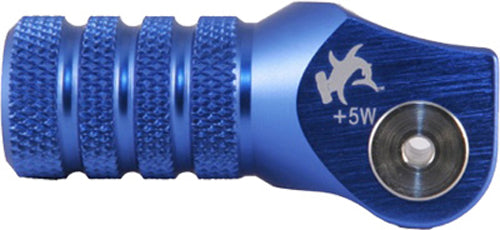 Billet Shift Lever Offset Tip Blue +5mm