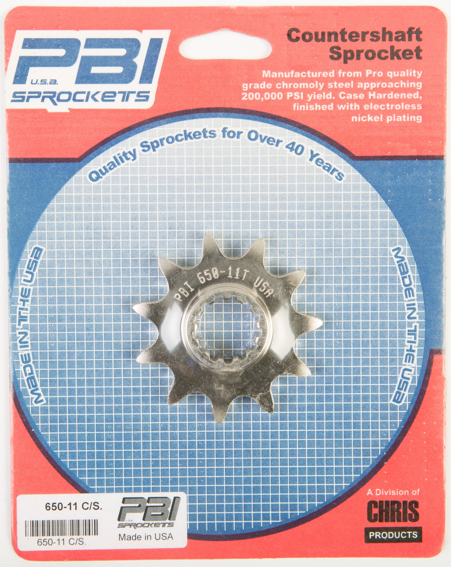 Front Cs Sprocket Steel 11t 520 Kaw/Suz