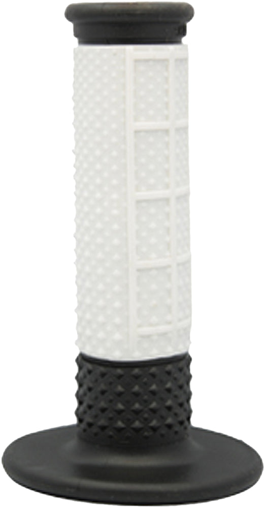 X.9 Half Waffle Grips White/Black