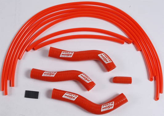 Silicone Hose Kit (Orange)