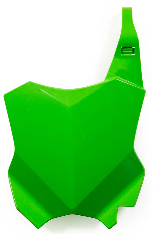 Front Number Plate Fluorescent Green