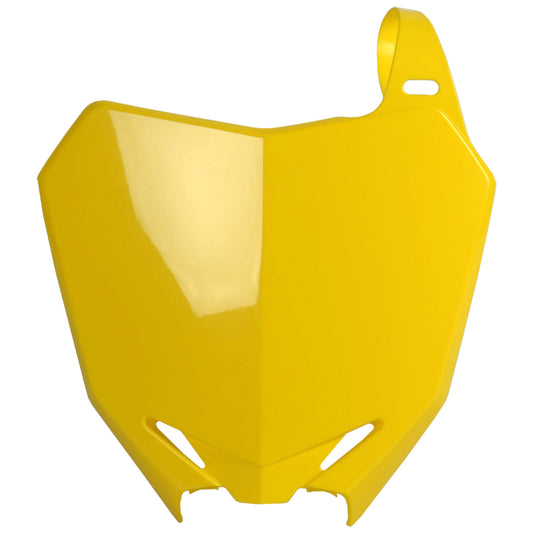 Number Plate Yellow