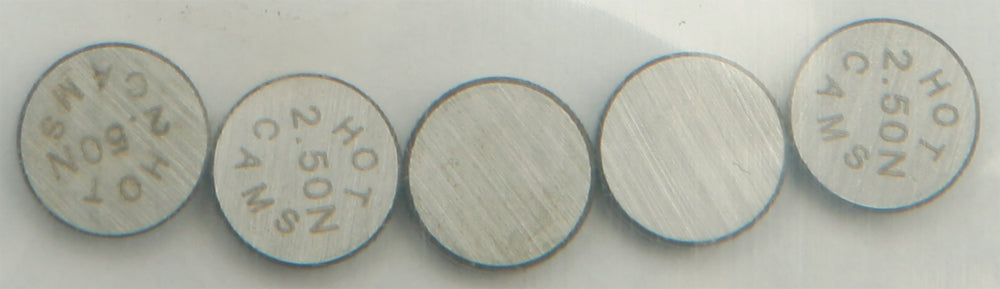 Valve Shims 7.48x2.50mm 5/Pk