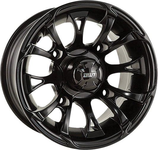 Nitro 12x7 4+3 4/110 Black