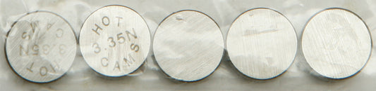 Valve Shims 9.48x3.35mm 5/Pk