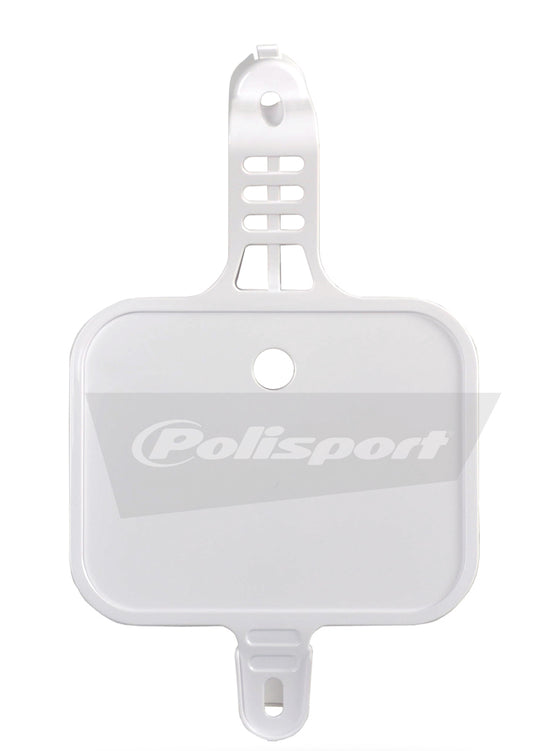 Front Number Plate White