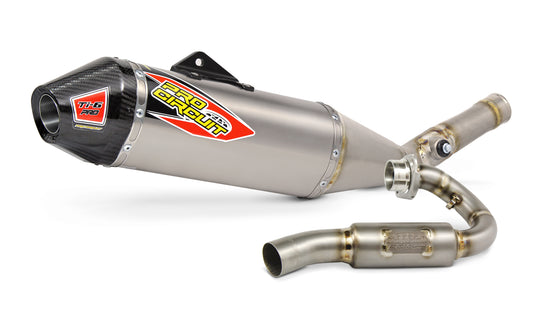 Ti 6 Pro Exhaust System Kx450f '09 15 W/Carbon Cap