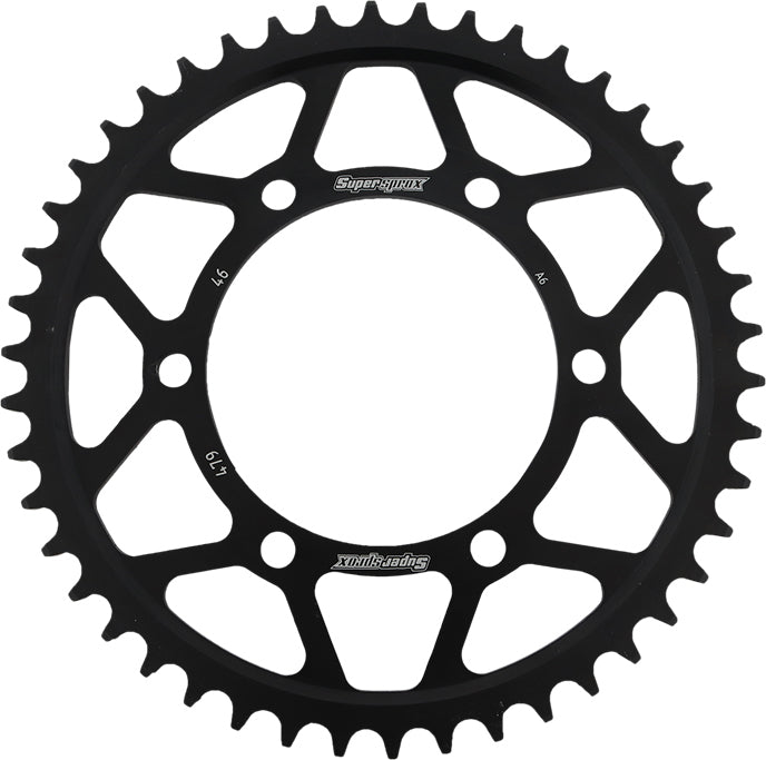 Rear Sprocket Steel 46t 530 Blk Yam