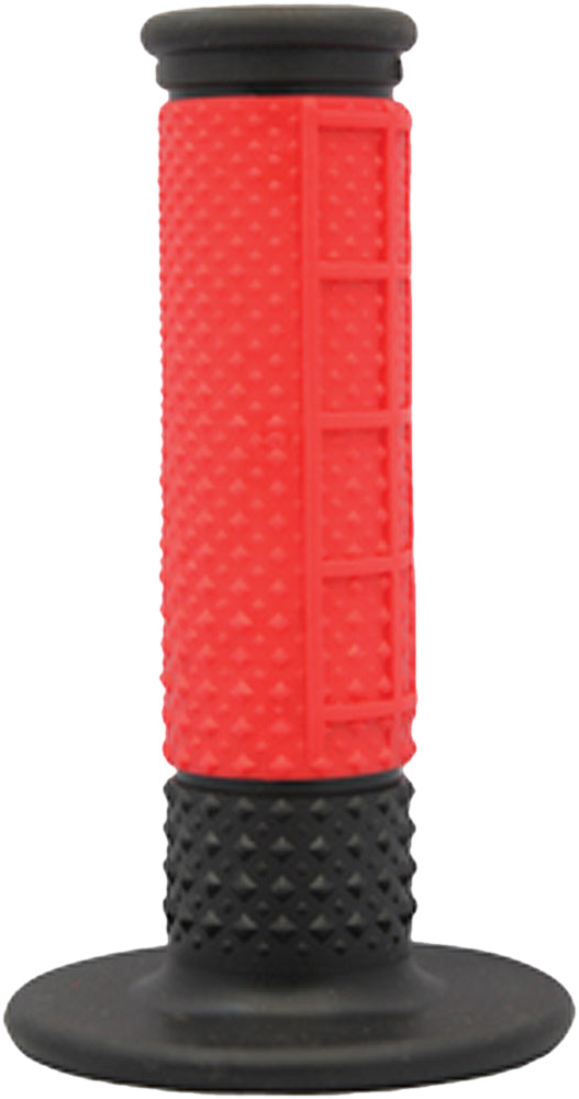 X.9 Half Waffle Grips Red/Black