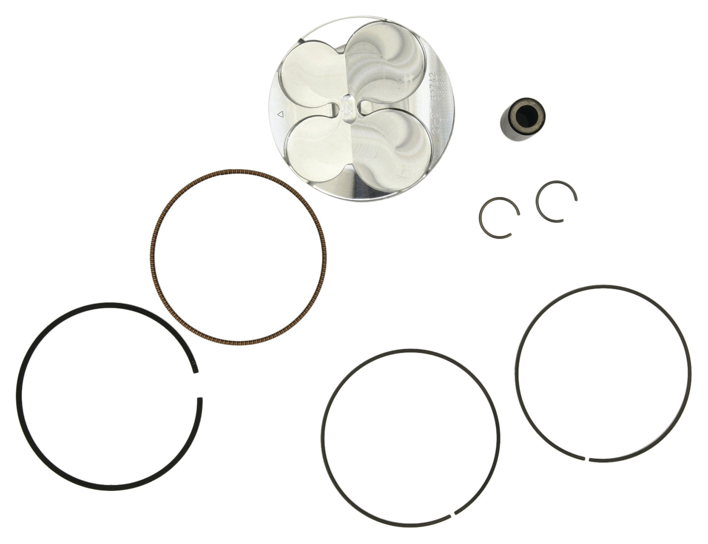 Piston Kit Hc Forged 78.97/Std 14.4:1 Hon