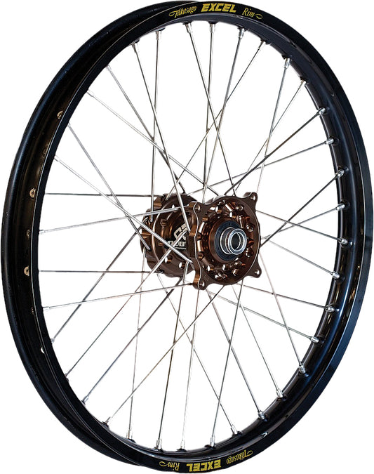 Front Wheel 1.60 X 21 Mag Hub Black Rim