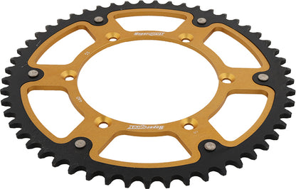 Rear Stealth Sprocket Alu/Stl 53t 520 Gld Kaw/Suz