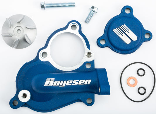 Waterpump Cover & Impeller Kit Blue