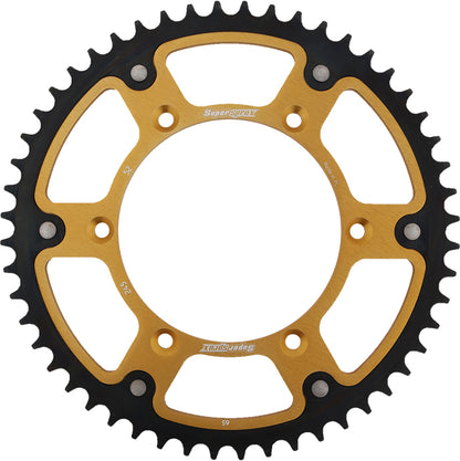 Rear Stealth Sprocket Alu/Stl 52t 520 Gld Yam