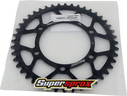 Rear Sprocket Steel 44t 520 Blk Hon/Kaw/Yam