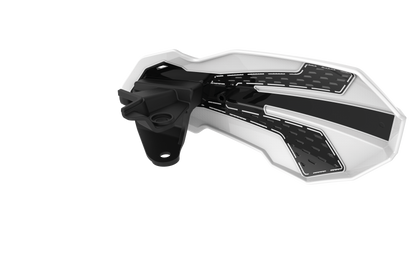 Mx Flow Handguards White/Black