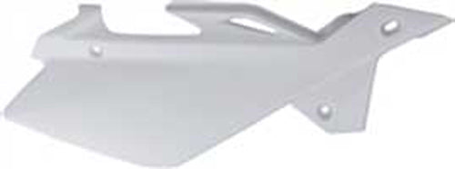 Side Number Plate White