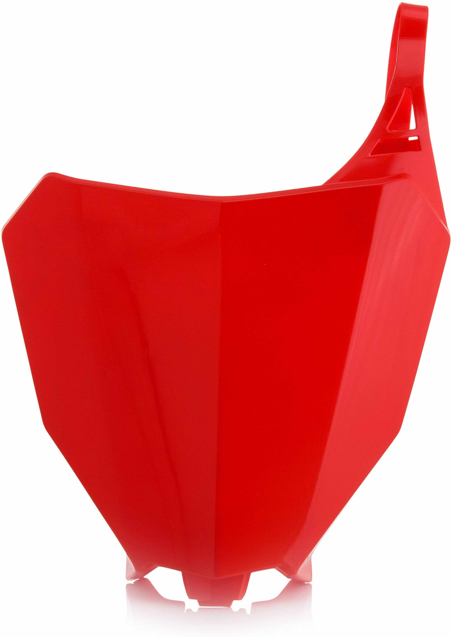 Front Number Plate Red