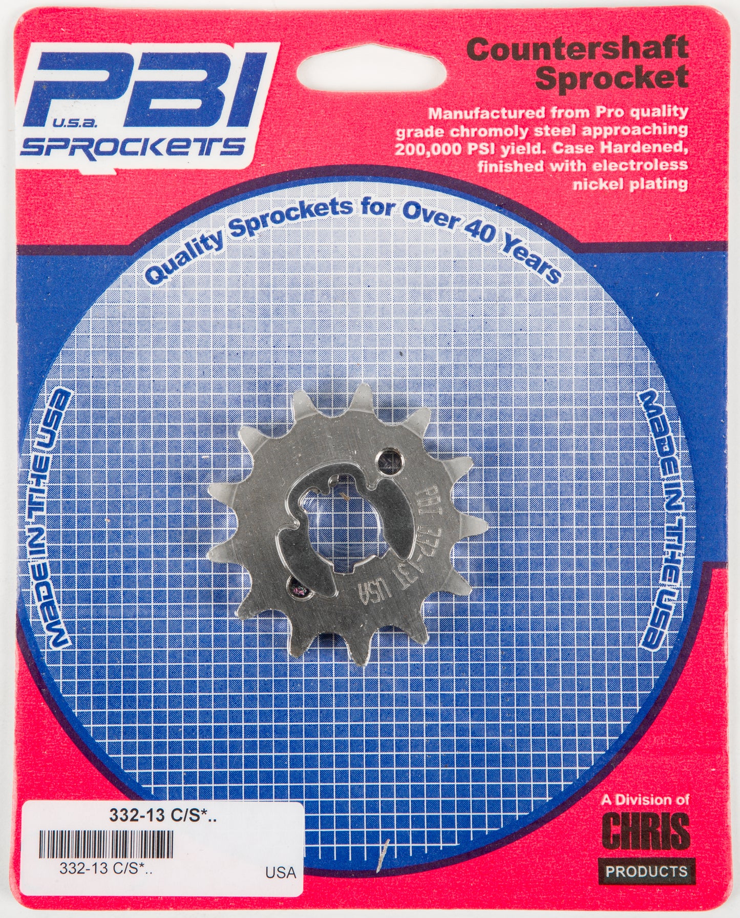 Front Cs Sprocket Steel 13t 428 Hon/Yam