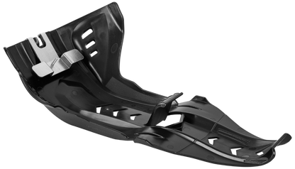 Fortress Skid Plate With Link Protector Black