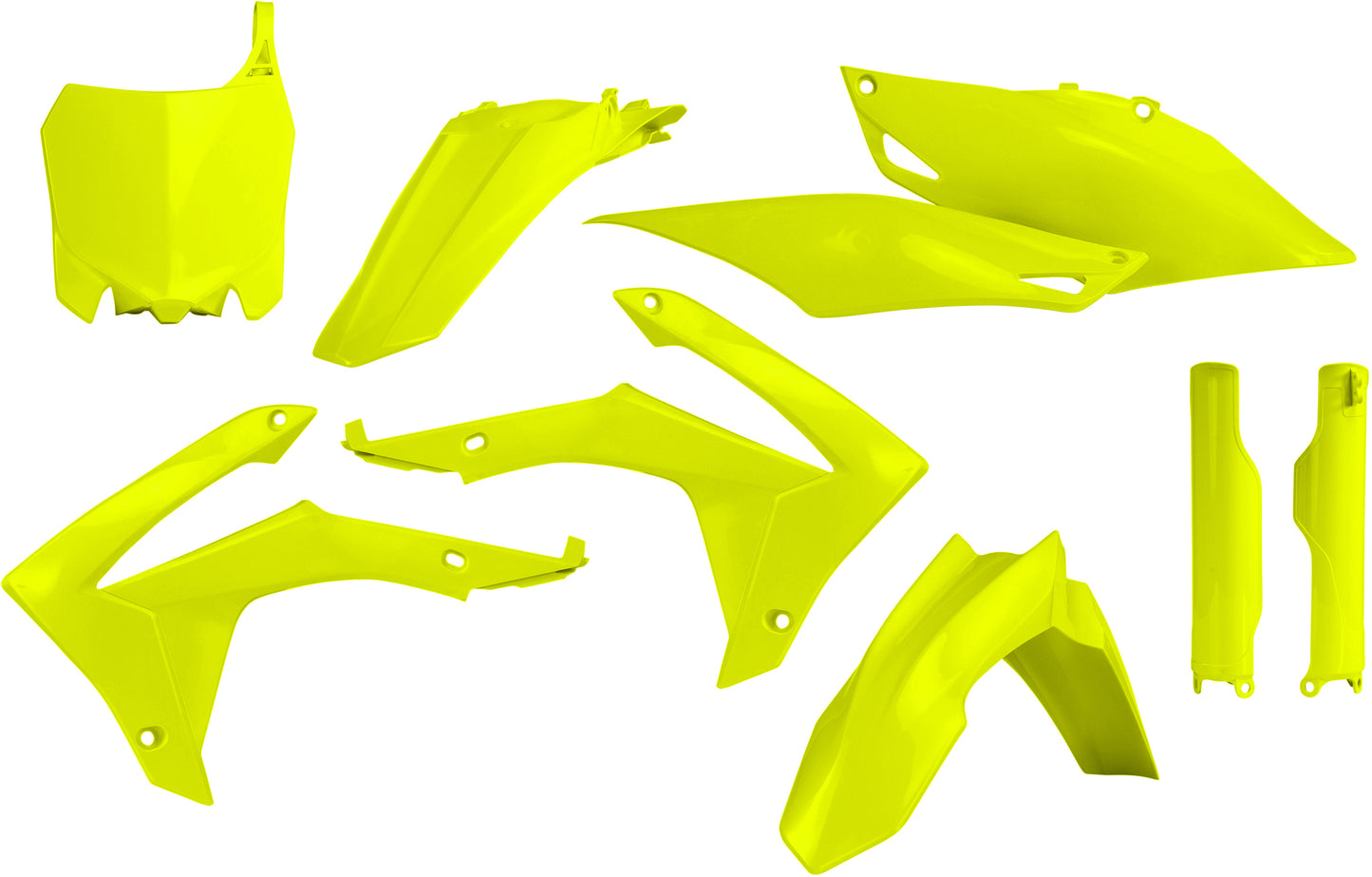 Full Plastic Kit Fluorescent Yellow