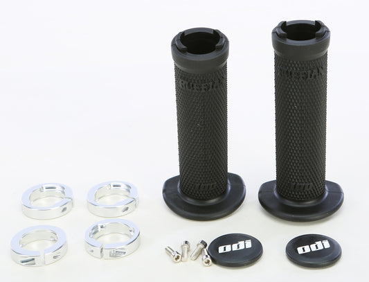 Atv Ruffian Lockon Grip 130mm Black/Silver