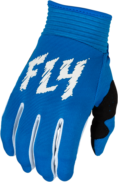 Youth F 16 Gloves True Blue/White Ym