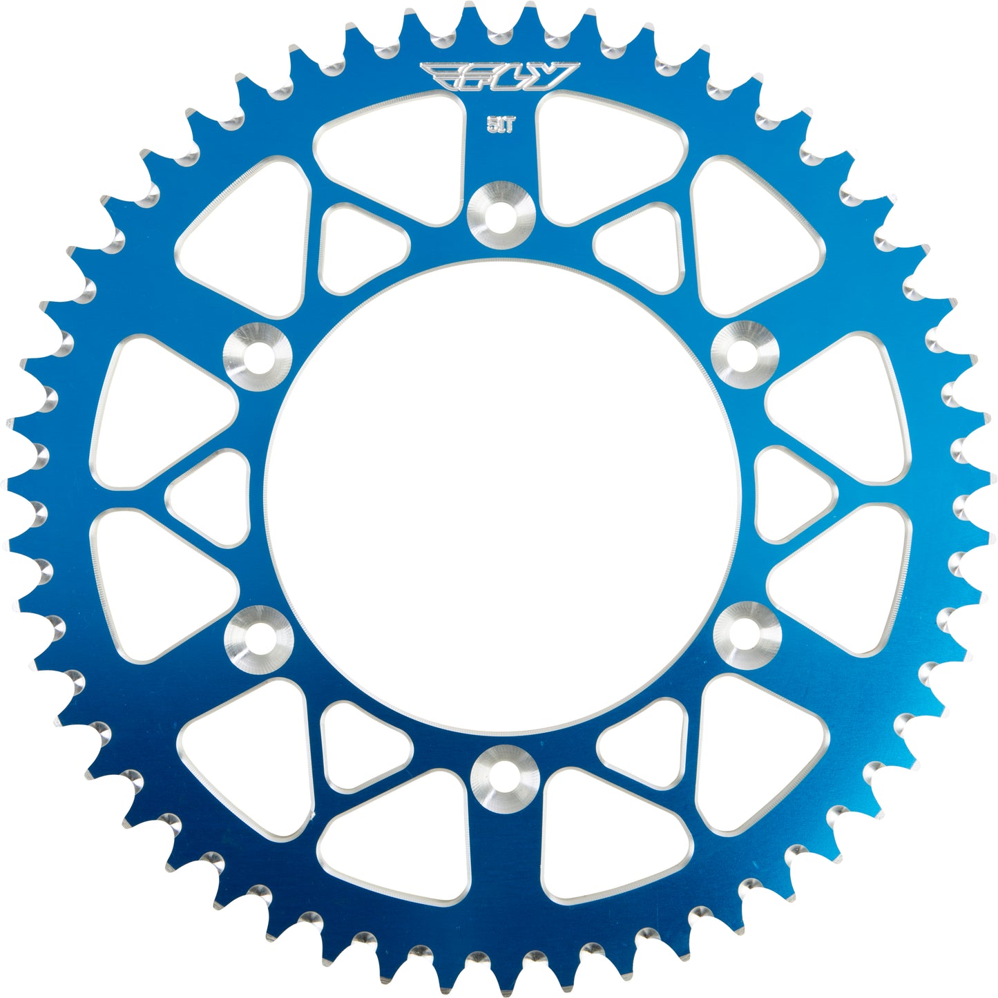 Rear Sprocket Aluminum 51t 520 Blu Husq/Ktm