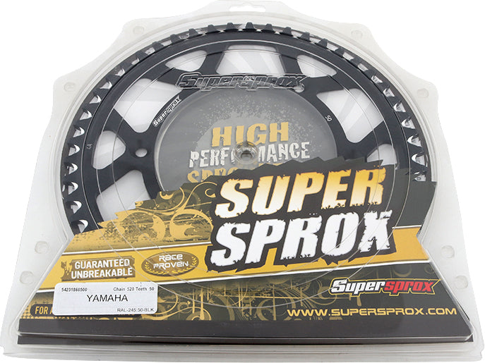 Rear Sprocket Aluminum 50t 520 Blk Yam